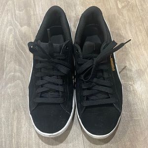 PUMA classic suede sneakers in black